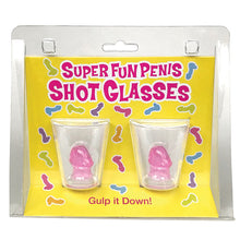 Load image into Gallery viewer, Super Fun Penis Shot Glasses 2pk
