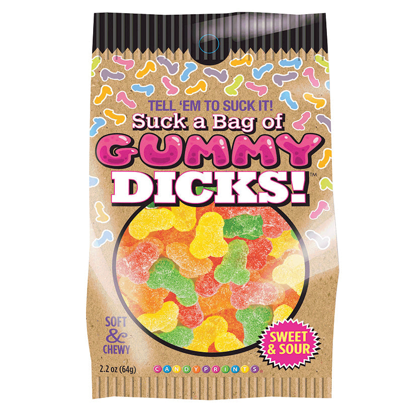 Suck a Bag of Gummy Dicks 4oz Bag