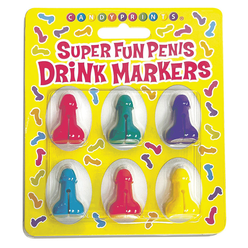 Super Fun Penis Silicone Drink Markers