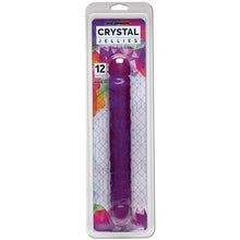 Load image into Gallery viewer, Crystal Jellies Jr Double Dong-Purple 12
