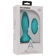 Load image into Gallery viewer, A-Play Vibe Experienced Rechargeable Plug-Teal
