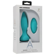 Load image into Gallery viewer, A-Play Rimmer Experienced Rechargeable Plug-Teal
