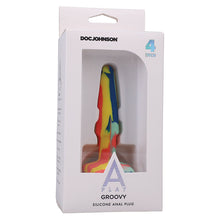 Load image into Gallery viewer, A-Play Groovy Silicone Anal Plug-Sunrise 4
