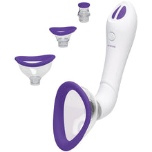 Load image into Gallery viewer, Bloom Rechargeable Intimate Body Pump-Purple
