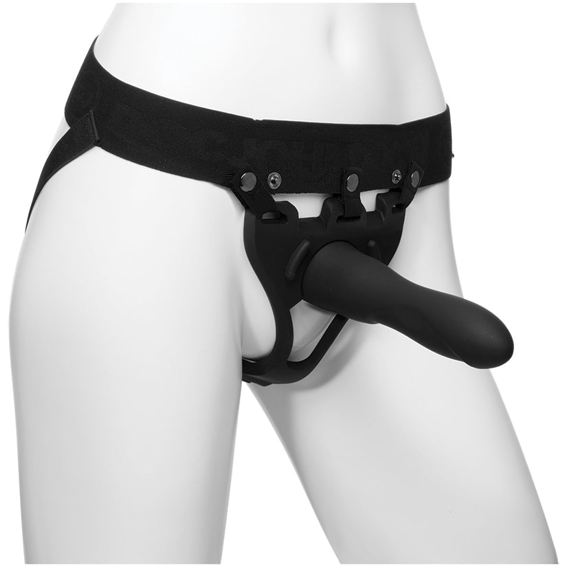 Body Extensions Large Dong Strap-On Set-Black