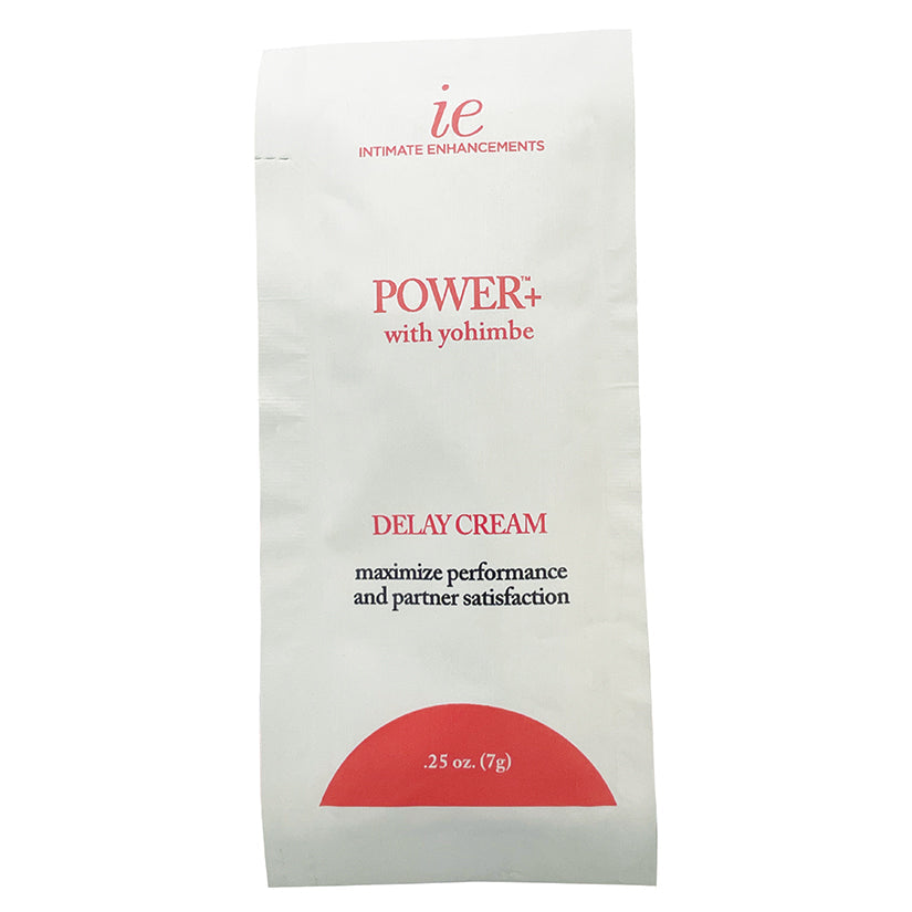 Power + Delay Cream Foil .25oz Bag of 48