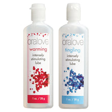 Load image into Gallery viewer, Oralove Dynamic Duo Lube-Warming &amp; Tingling
