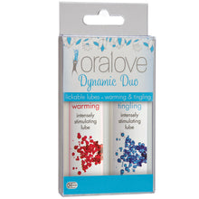 Load image into Gallery viewer, Oralove Dynamic Duo Lube-Warming &amp; Tingling
