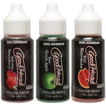 Load image into Gallery viewer, GoodHead Tingle Drops 3 Pack 1oz
