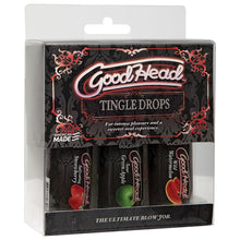 Load image into Gallery viewer, GoodHead Tingle Drops 3 Pack 1oz
