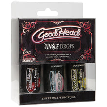 Load image into Gallery viewer, GoodHead Tingle Drops-Assorted Flavors (3 Pack)
