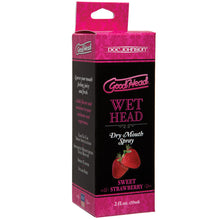 Load image into Gallery viewer, GoodHead Wet Head Dry Mouth Spray-Strawberry 2oz
