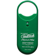 Load image into Gallery viewer, GoodHead Deep Throat Spray To Go-Mint .33oz
