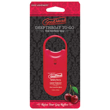 Load image into Gallery viewer, GoodHead Deep Throat Spray To Go-Cherry .33oz
