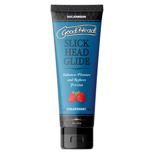 GoodHead Slick Head Glide-Strawberry 4oz