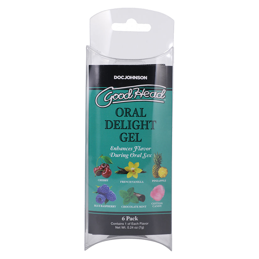 GoodHead Oral Delight Gel Pack of 6 0.24oz