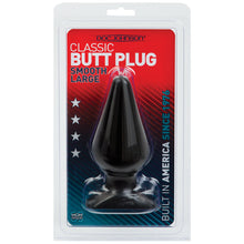 Load image into Gallery viewer, Classic Butt Plug Large-Black
