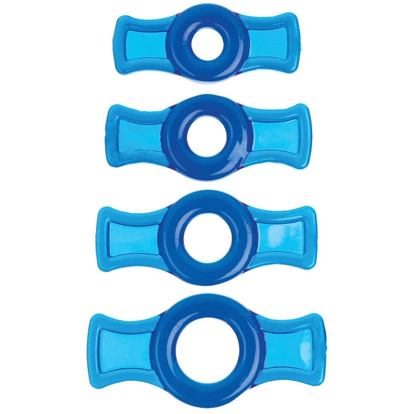 TitanMen Cock Ring Set-Blue