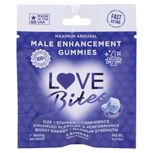 Load image into Gallery viewer, Love Bites Male Sensual Gummies 2pk Singles
