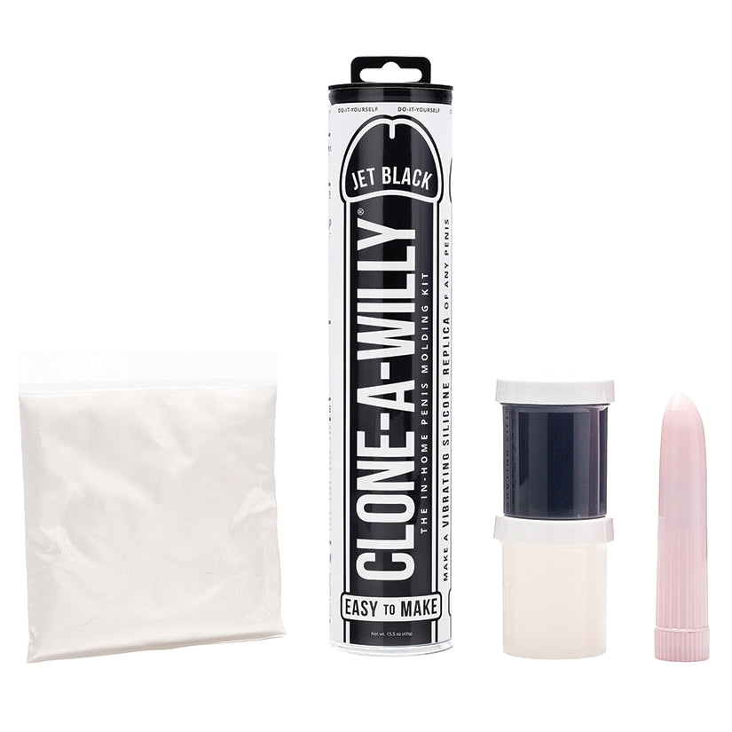 Clone-A-Willy Vibe Kit-Jet Black