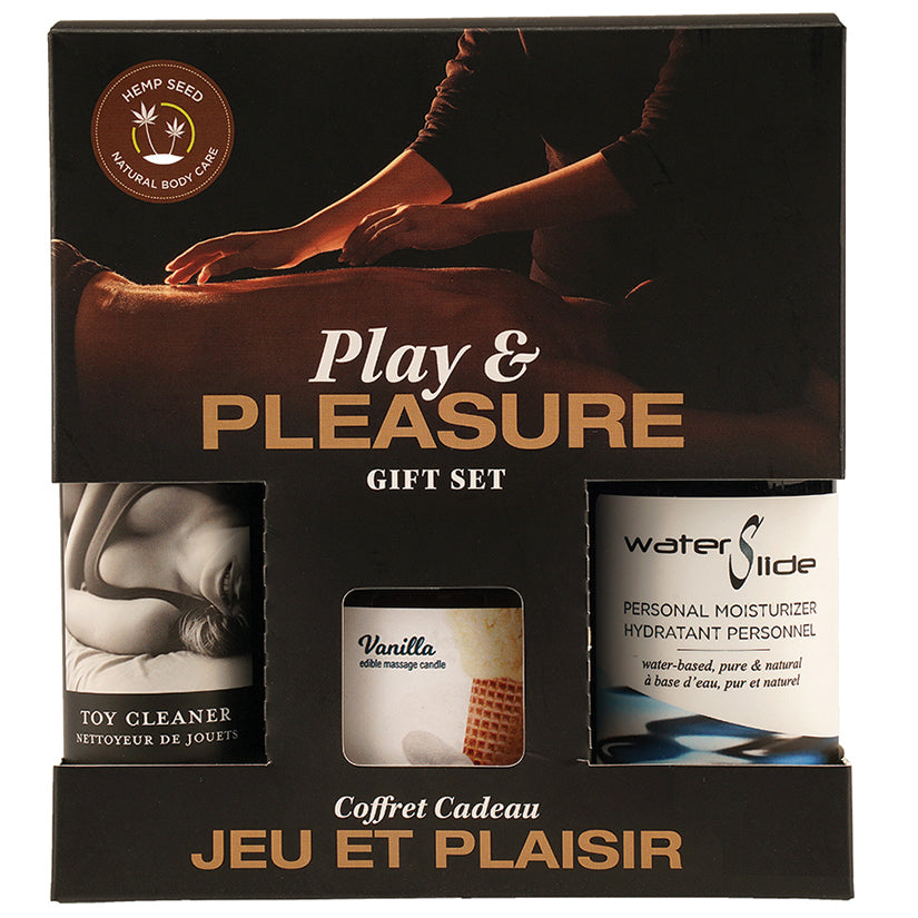 Earthly Body By Night Play and Pleasures Gift Set-Vanilla