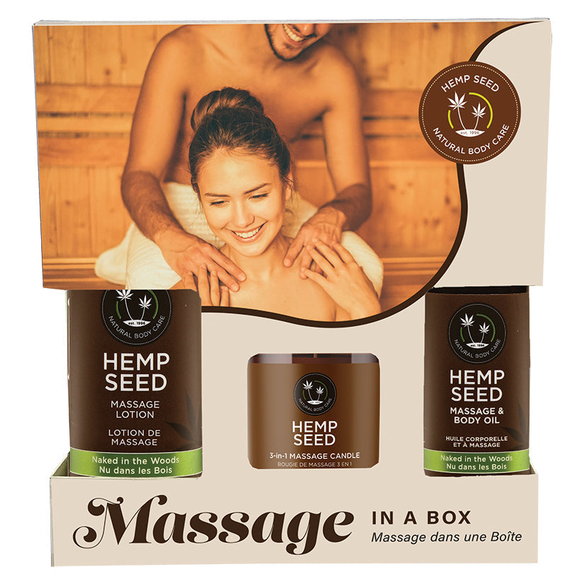 Earthly Body Massage In A Box Gift Set-Naked In The Woods