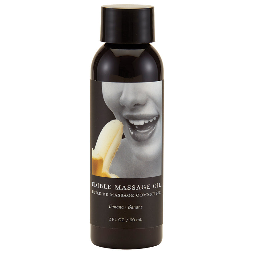 Earthly Body Edible Massage Oil-Banana 2oz