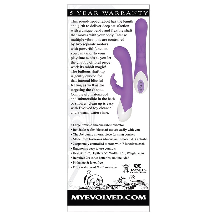 Evolved Enchanted Bunny-Purple