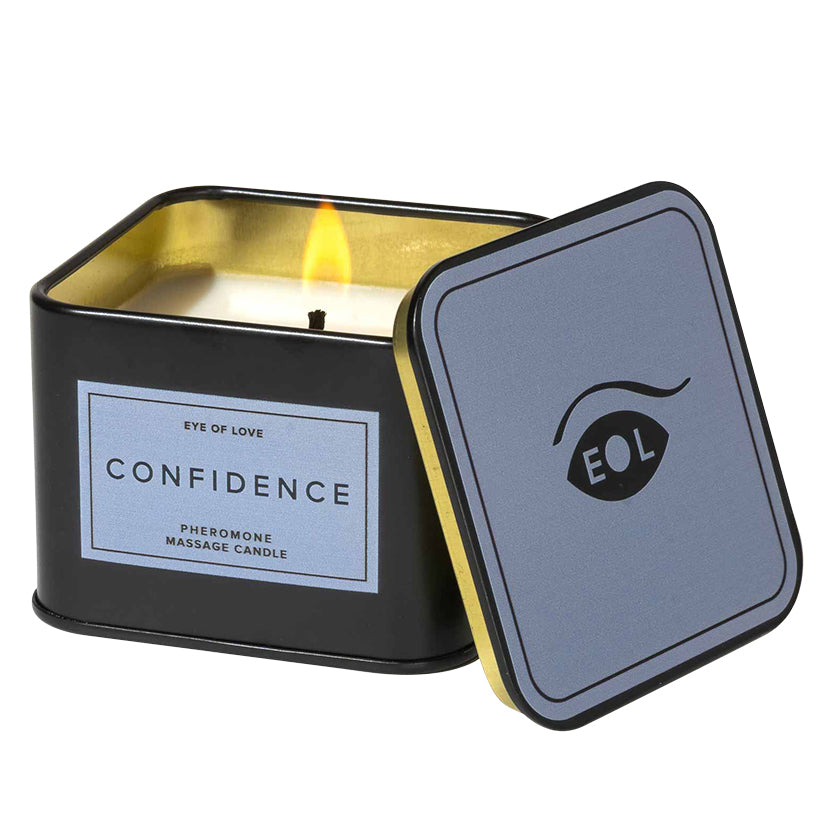 Eye of Love Pheromone Massage Candle-Confidence 6oz