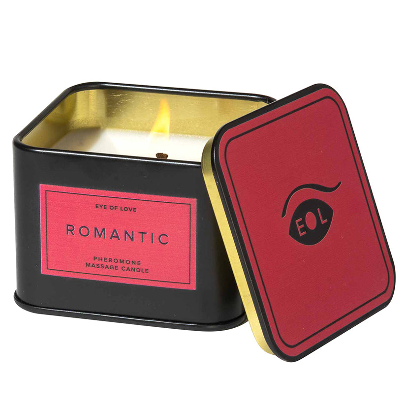 Eye of Love Pheromone Massage Candle-Romantic 6oz