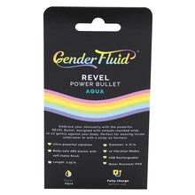 Load image into Gallery viewer, Gender Fluid Revel Power Bullet-Aqua
