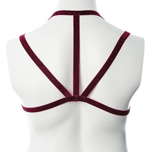 Load image into Gallery viewer, Gender Fluid Sugar Coated Harness-Raspberry Glitter L-XXL-Boxed
