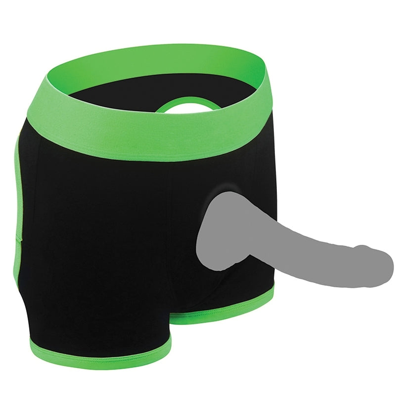 Get Lucky Strap-On Boxer Shorts M/L
