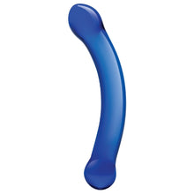 Load image into Gallery viewer, Glas 6&quot; Curved G-spot Dildo-Blue
