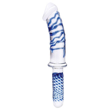 Load image into Gallery viewer, Glas Realistic Double Ended Glass Dildo with Handle 11
