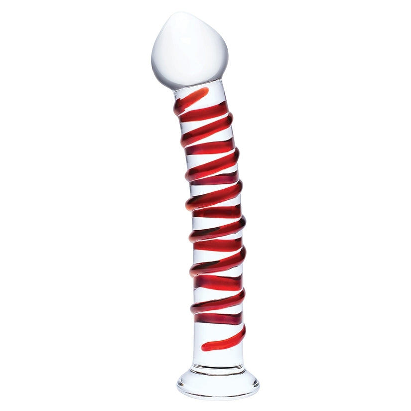 Glass Mr Swirly Dildo 10