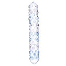 Load image into Gallery viewer, Glas Purple Rose Nubby Dildo
