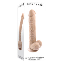 Load image into Gallery viewer, Gender X Poseable Flexskin True Feel Dildo-Light 10
