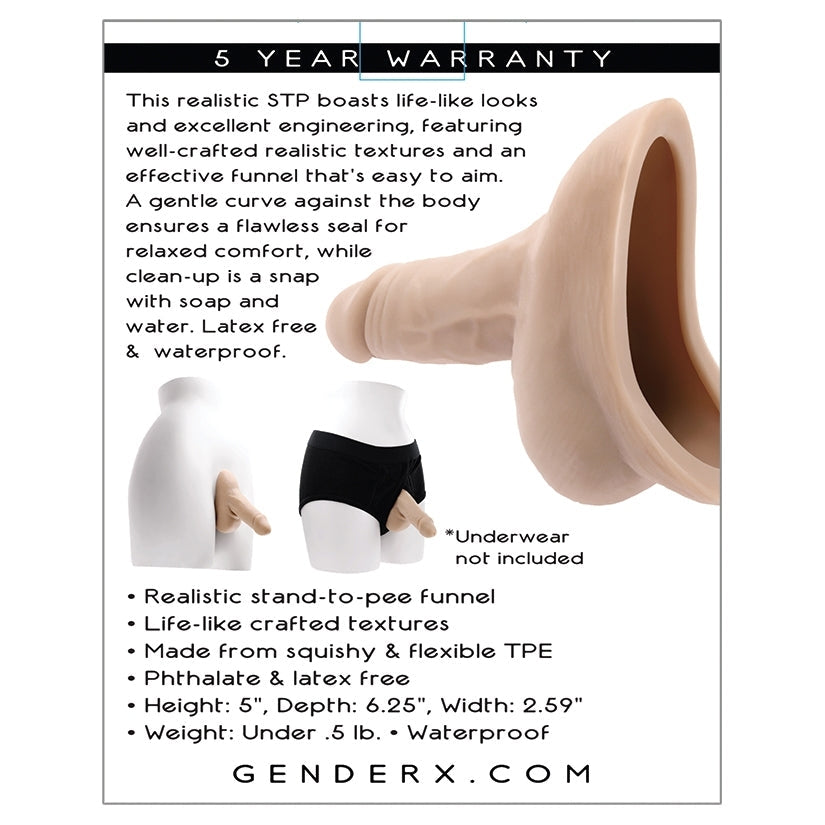 Gender X Stand To Pee-Light