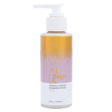 Load image into Gallery viewer, CG Glow Vanilla Cupcake Shimmer Lotion-Gold
