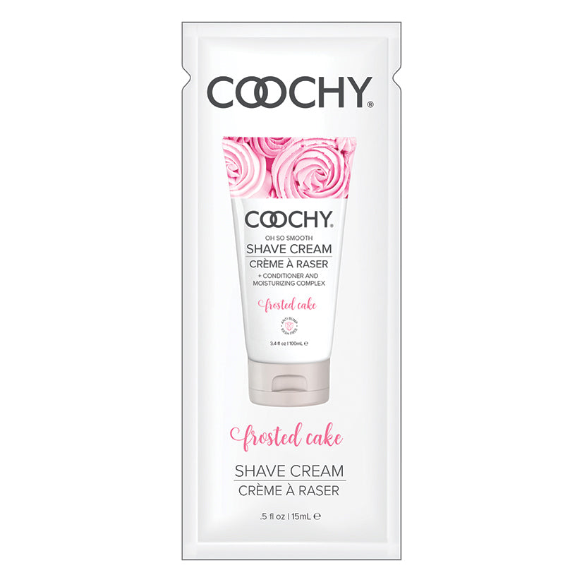 Coochy Shave Cream-Frosted Cake 15ml Foil