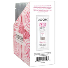 Load image into Gallery viewer, Coochy Shave Cream-Frosted Cake 15ml Foil Display of 24
