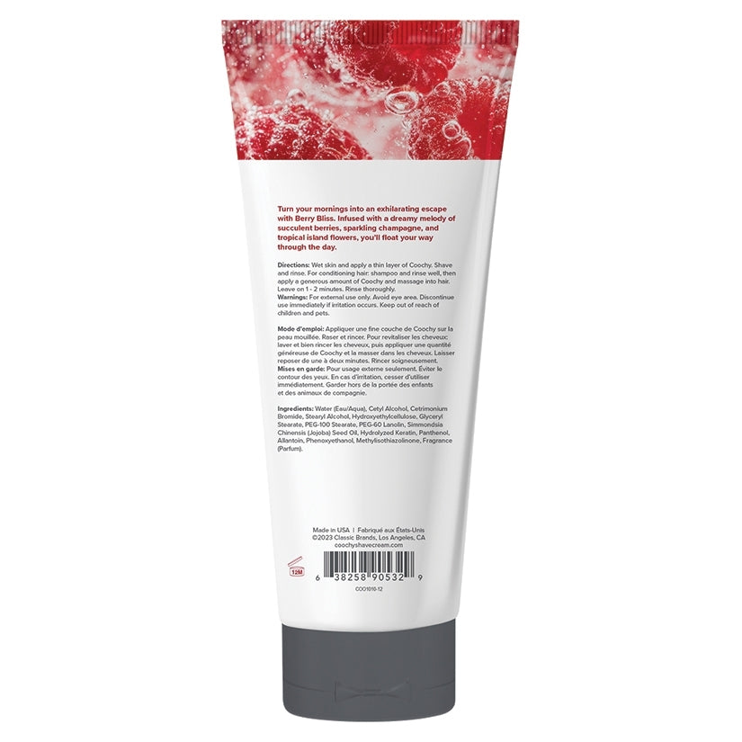 Coochy Berry Bliss Shave Cream 12.5oz