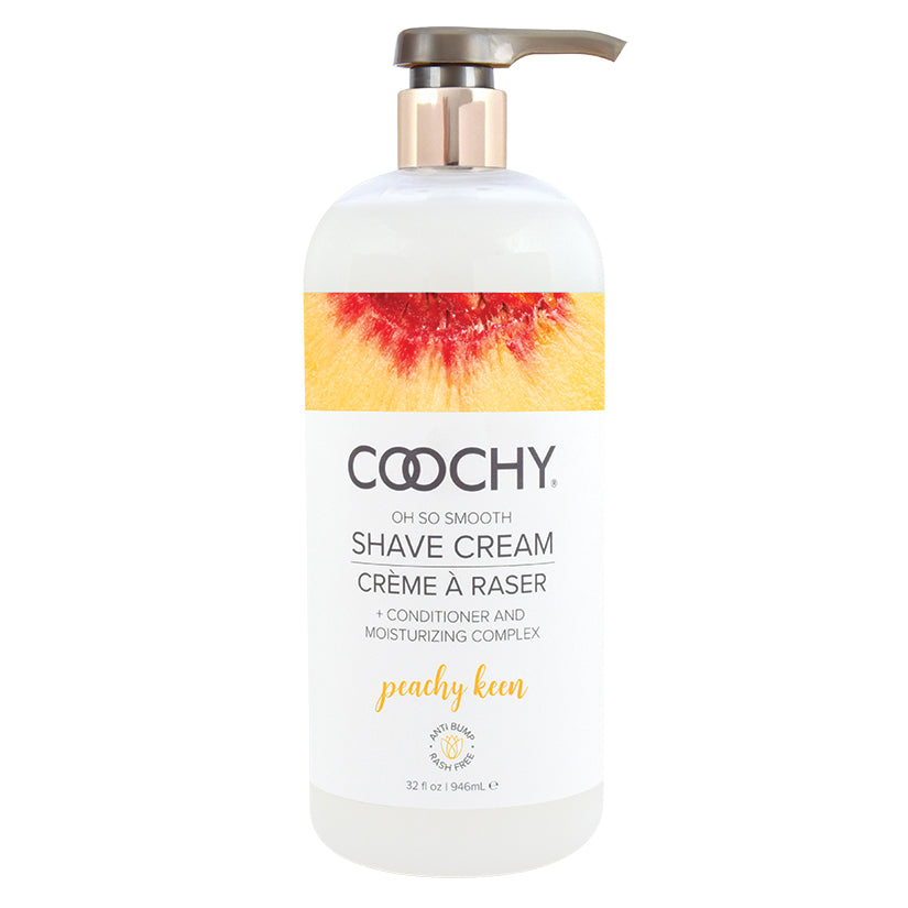 Coochy Shave Cream-Peachy Keen 32oz