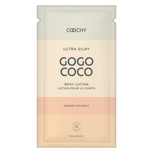 Load image into Gallery viewer, Coochy Ultra Gogo Coco Silky Body Lotion-Mango Coconut 10ml Foil
