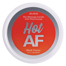 Load image into Gallery viewer, Jelique Massage Candle Hot AF Black Cherry 4oz
