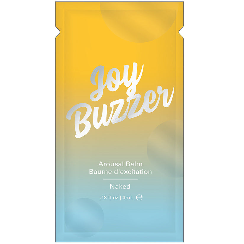 Jelique Joy Buzzer Naked Foil (Bulk Pack/24Pcs) .13oz