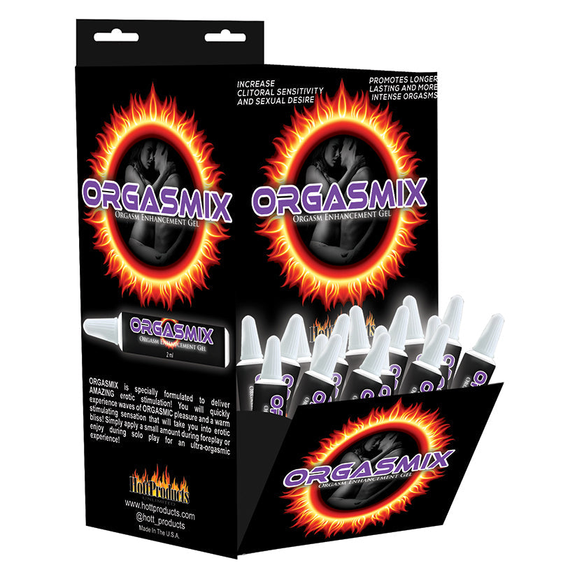 Orgasmix Oral Enhancement Gel Display of 144