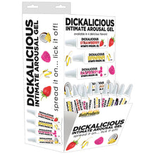 Load image into Gallery viewer, Dickalicious Gel-Assorted Hanging Display of 144 2ML Tubes
