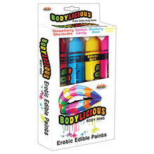 Load image into Gallery viewer, Bodylicious Erotic Edible Body Paint Pens 4pk
